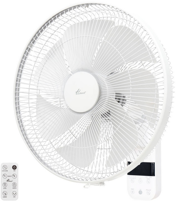 한일전기 FW-G478R 산들바람 벽걸이 리모컨 선풍기