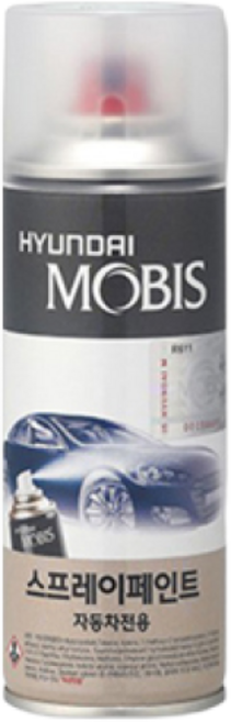 순정품 현대 포터 OA 크리미화이트 181 스프레이 자동차 붓펜 카 페인트, OA 크리미화이트 스프레이(모비스), 1개, 200ml