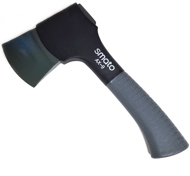 캠핑용 손도끼, 벌목용도끼 AX-14+pu장갑, 1개