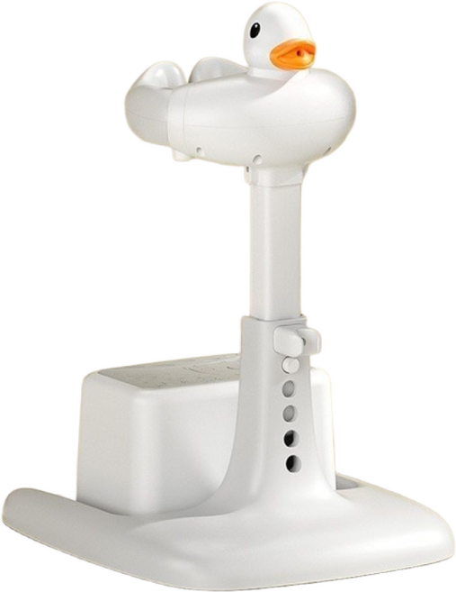 씨와이씨 아기 샤워 핸들 목욕핸들 목욕욕조 아기비데 기저귀 갈이대 접이식 샤워기거치대 육아필수템, 그레이-오리-의자, 1개