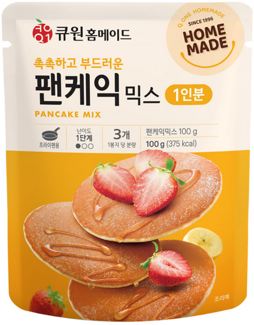 큐원 홈메이드 팬케익믹스, 100g, 1개
