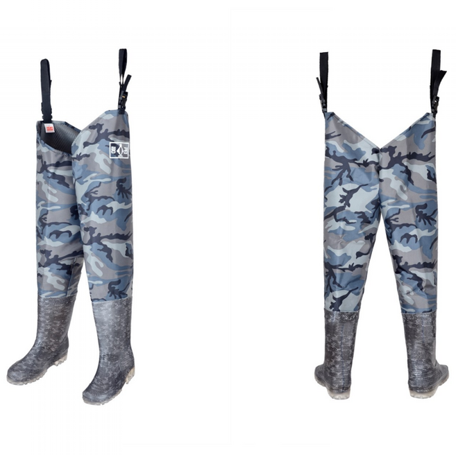 펭귄 허벅지장화 낚시 무릎 허벅지 장화 얼룩무늬, 280