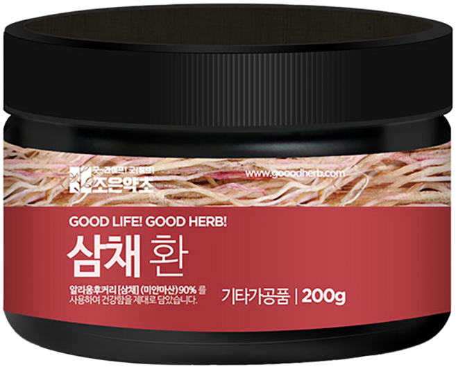 조은약초 프리미엄 삼채환, 1개, 200g