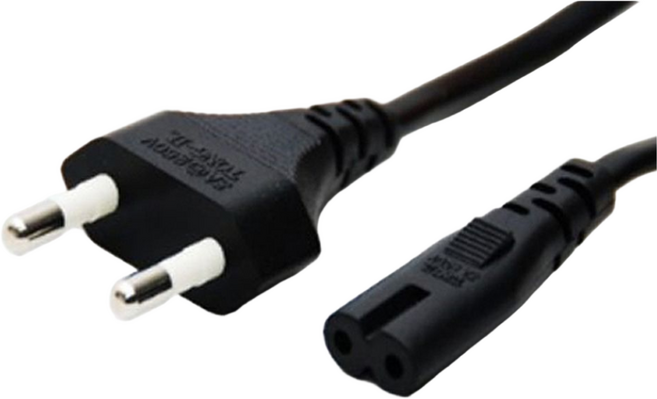 티테크 8자 일자형 전원 케이블 AC 250V 2.5A, 1개, 3m