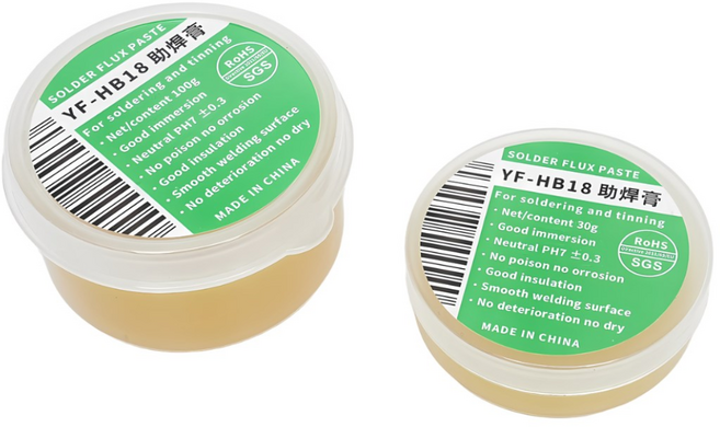 납땜 보조제 솔더링 페이스트 솔더 플럭스, 2개, 30g