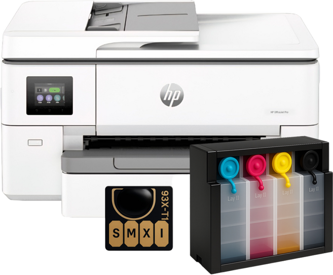 HP 9720 A3복합기+ 레이2 1320ml /무한잉크 대용량 포함/ 잉크젯 7720 후속모델