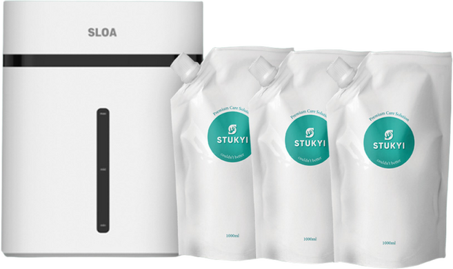 스로아 실내 휘산기 3L 반려동물 탈취기 고양이 강아지 냄새제거 33평 스투키펫, 휘산기+1리터리필3개(피톤치드향)