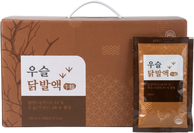 [거제사슴영농조합] 우슬닭발액, 60개, 100ml