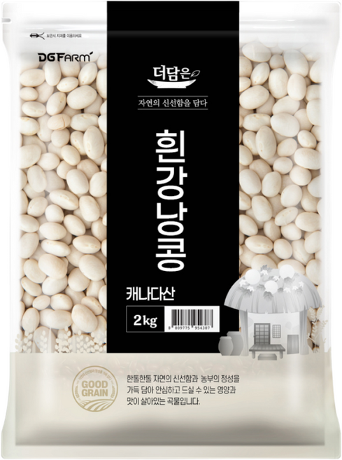 더담은 흰강낭콩, 2kg, 1개