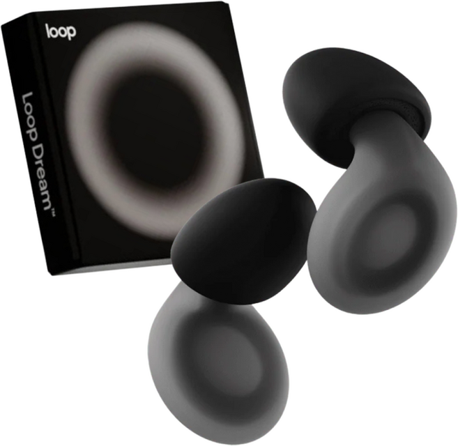 Loop 룹 이어플러그 드림 수면용 소음감소 귀마개, 1개, 블랙