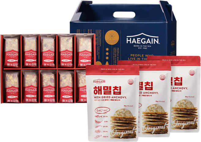 [해가인] 건강해!강정 & 건강해!멸칩 세트, 1개