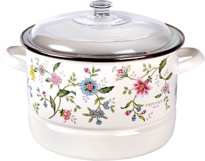 에지리 프로방스 법랑 찜솥, 24cm, 1개