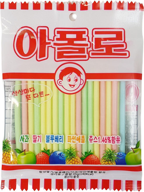 아폴로 추억의과자 (무료배송), 36g, 12개