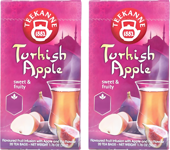 티칸 터키식 사과티, 2.5g, 20개입, 2개