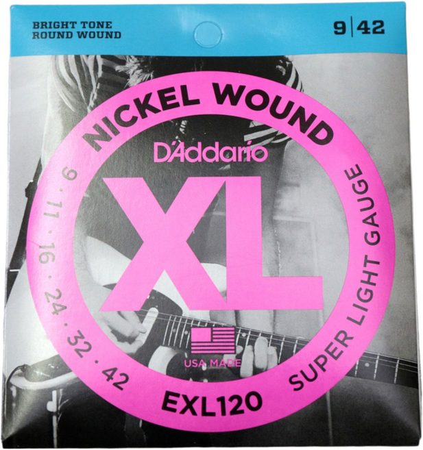 다다리오 EXL120 일렉기타줄 니켈 009-042, 1개