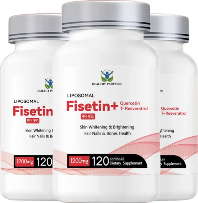 리포조말 고함량 피세틴 레스베라트롤 퀘르세틴 1200mg, 3개, 120정 - 쿠팡