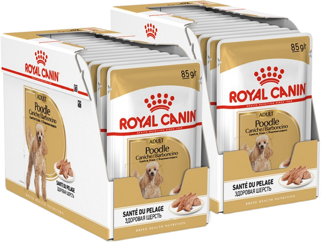 로얄캐닌 푸들 어덜트 습식사료, 닭, 85g, 24개