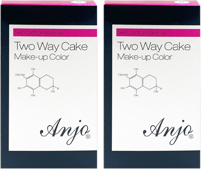 ANJO 앙쥬 투웨이 케익 트윈케익 2개, 21호 내츄럴베이지