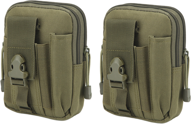 제너럴케이 스마트폰 허리 가방 벨트 파우치 힙색 공구가방 2p