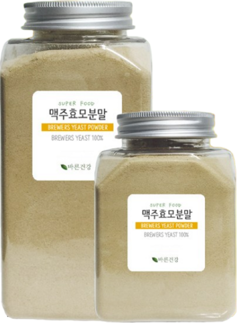 바른건강 국산 건조맥주효모분말 맥주효모가루 국내산 100%, 200g, 1개