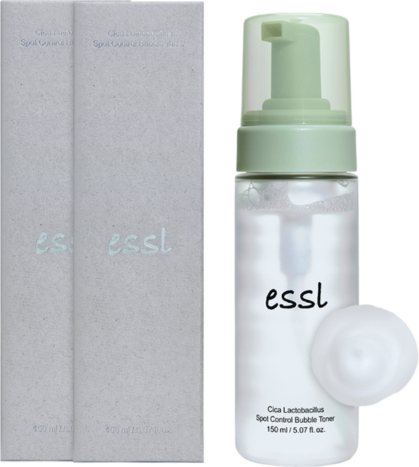 유산균버블토너 | 에슬 시카 락토바실러스 스팟 컨트롤 버블 토너, 2개, 150ml