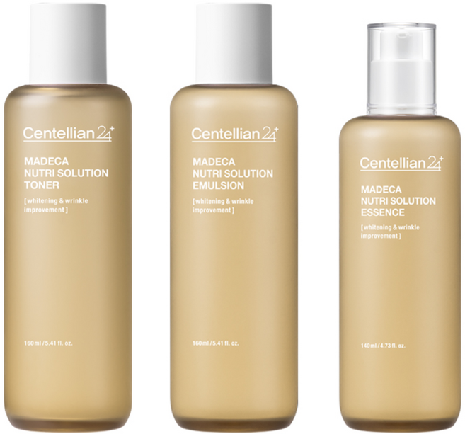 동국제약 센텔리안24 마데카 뉴트리 솔루션 3종 세트(토너+에멀젼+에센스), 160ml, 1개