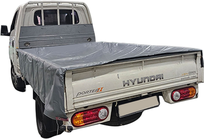 베스트씨엠 방수 100% 국산 PVC 타포린차호루 0.52T 화물차 덮개 갑바 차호루 적재함커버 더블캡 1톤 1.4톤 2.5톤 3.5톤 트럭, 1개