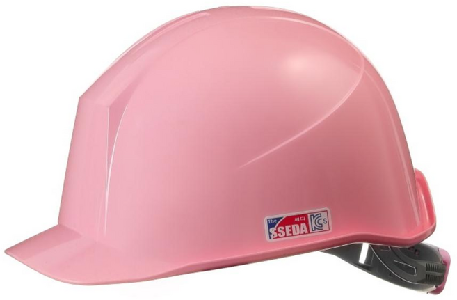 두상작은 경량 여성용 청소년 안전모 작업모, 핑크, 1개