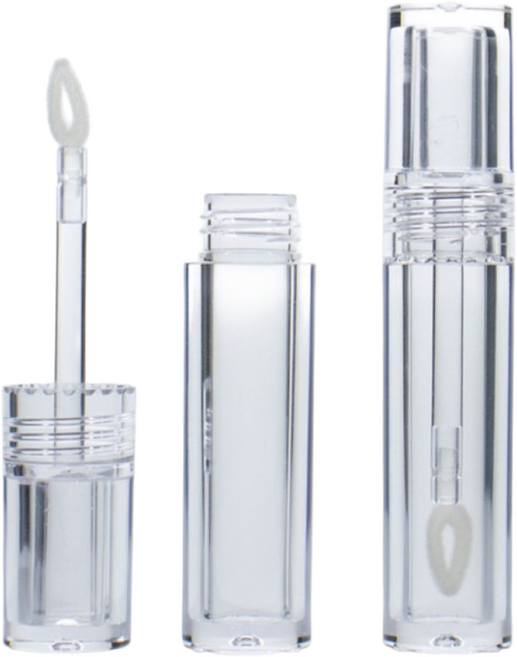 드모크 립글로즈 틴트 공병 하트 브러쉬 3.5ml 용기 화장품용기, 1개