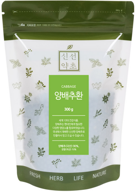 SINSUNHERB 高麗菜丸, 300克, 1個