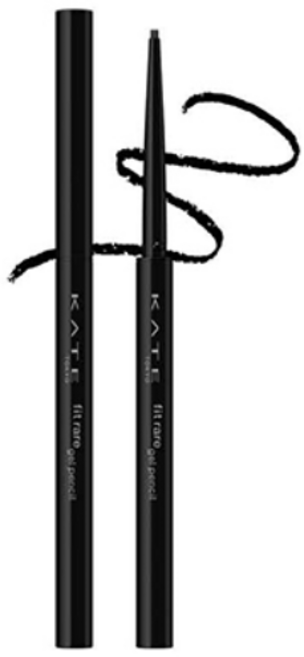 케이트 핏 레어 젤 펜슬 0.08g, BK-1 블랙, 1개