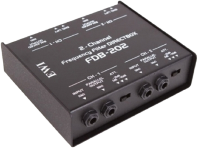 EWI FDB-202 / 2채널 패시브 다이렉트 박스 DI