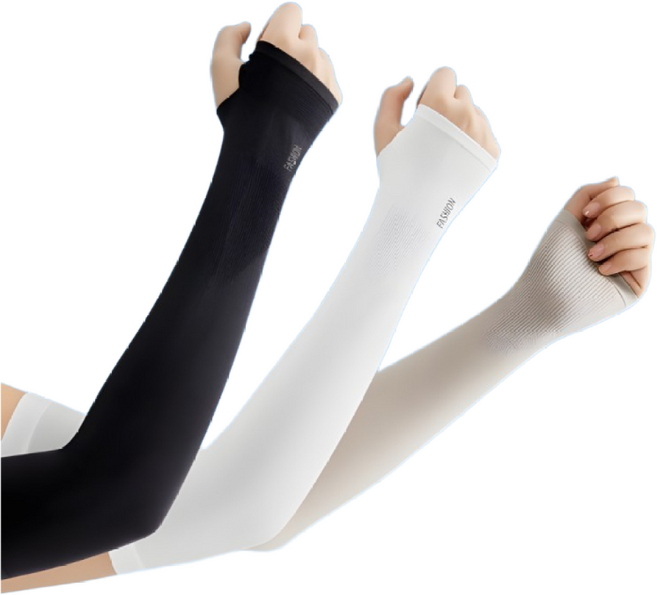 [2+1 풀세트] 고탄성 쿨토시 자외선차단 팔토시 남여공용 골프 손등 팔토시 테니스 쿨토시, 3개, 3종구성(화이트3개)