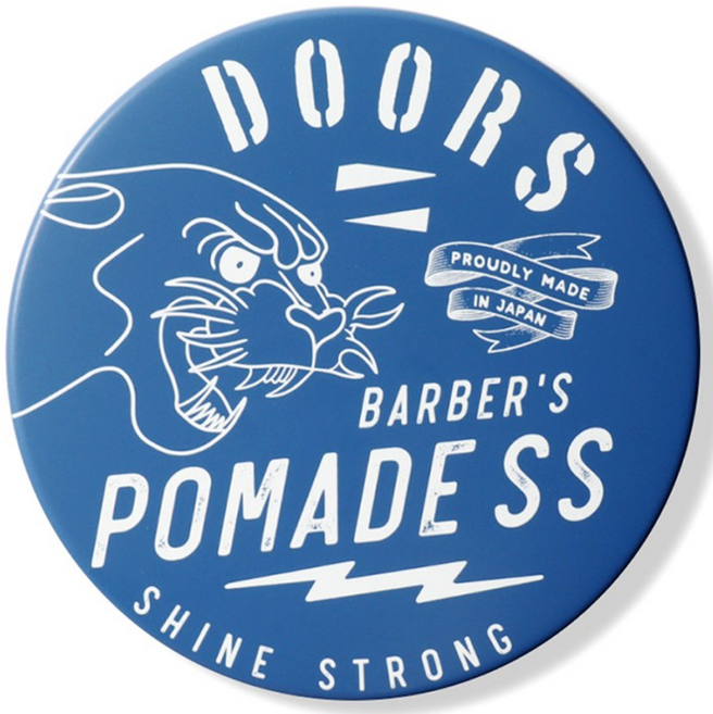 [완성형 올라운더 포마드] 도어스 남성 포마드 SS(샤인 스트롱) 120g 헤어왁스, 1개