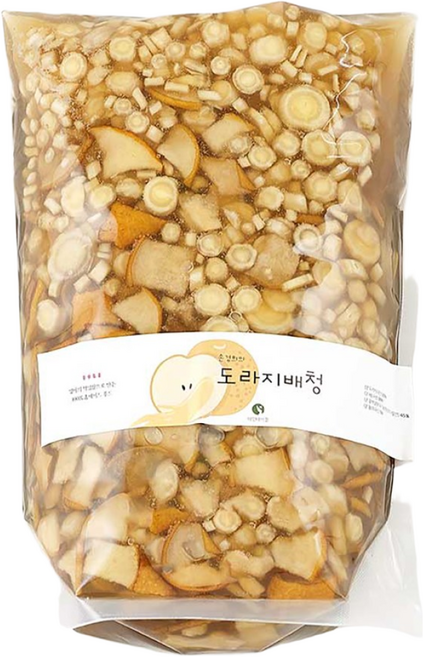 수제 도라지배청 유기농원당 허밍테이블 대용량 2kg, 도라지배청2kg, 1개, 1개입