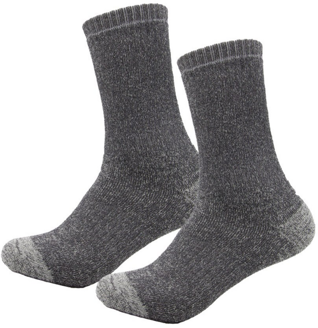 다사마 아웃도어 미디움 크루 2켤레, 다크그레이, 2개