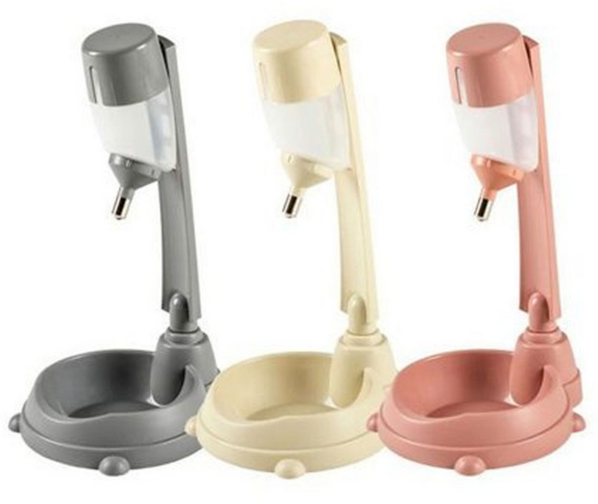 푸르미 보급형 물병 (스탠드물병)/애견물병, 아이보리, 1개