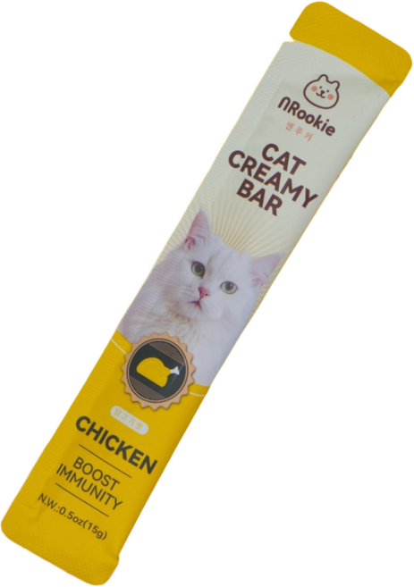 엔루키 고양이 짜먹는 간식 길고양이 수분 섭취 영양 공급, 100개, 15g, 닭
