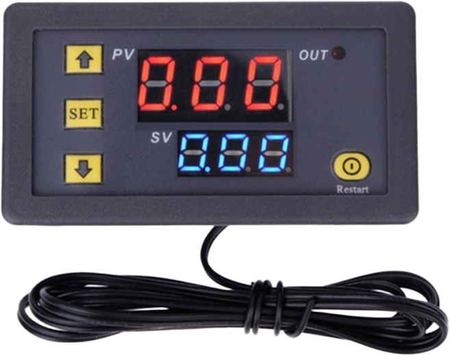 리틀브릿지 온도조절 컨트롤러 W3230-12V 20A, 1개