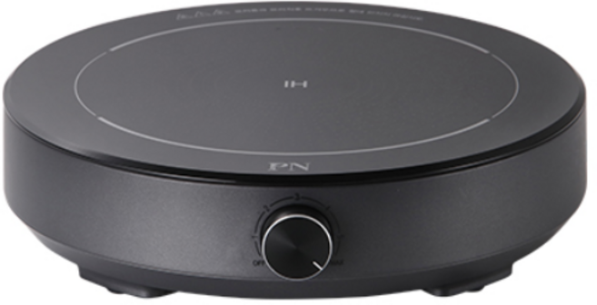 PN 도야 원형 인덕션 1구 6단계 1200W 소형 미니, DIKA-1200C, 단품, 프리스탠딩