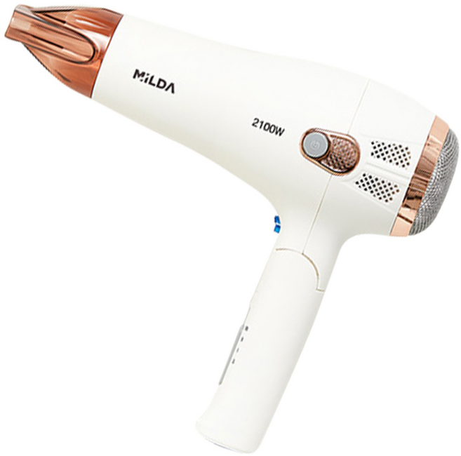 밀다 자동 코드제로 음이온 접이식 헤어 드라이기 MDHD-2000 여행용 가정용 전문가용 드라이어, 밀다 헤어드라이기 MDHD-2000