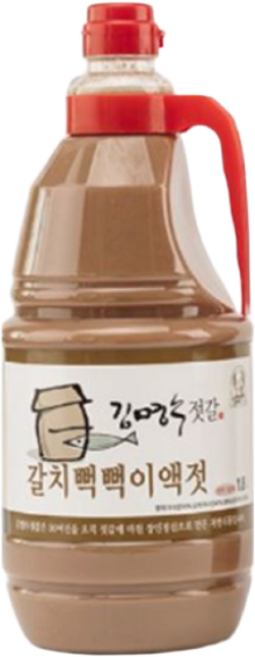 김명수젓갈 갈치뻑뻑이액젓, 1.8L, 1개