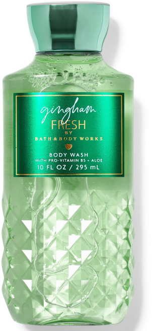 [Bath and Body works] 배스앤바디웍스 향기로운 깅엄 프레시, 바디워시, 1개, 295ml