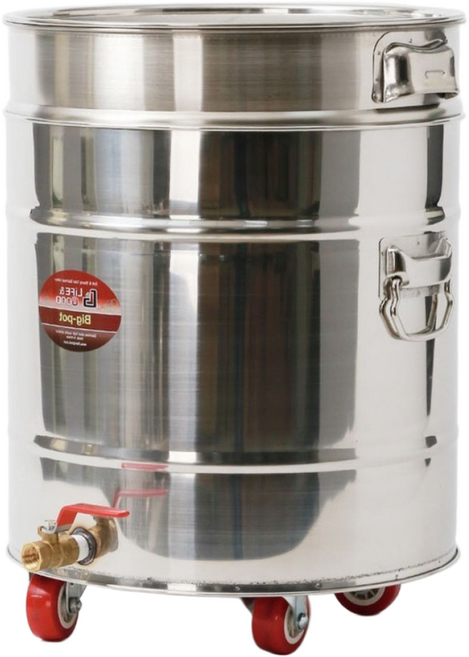 업소용 잔반통 세트 국산 스텐 음식물쓰레기통 5사이즈선택, 1개