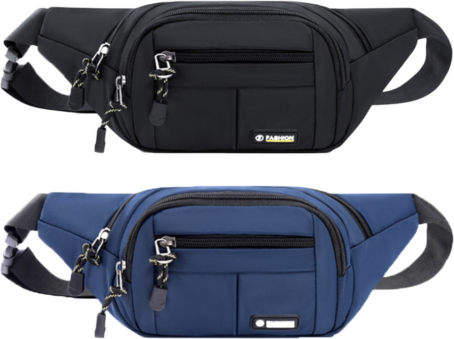 도도미아 1+1 남성 여성 힙색 크로스백 아웃도어 다용도