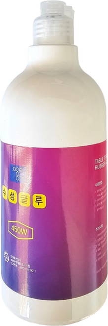 수성글루 러버접착제 탁구라켓용 탁구라켓부착글루, 단품, 1개