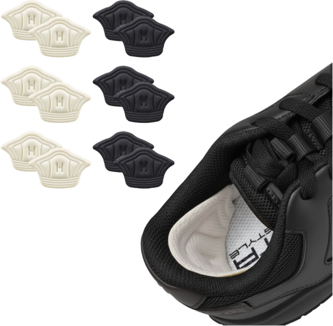 데일로엔 남녀공용 잘라쓰는 신발 운동화 뒤꿈치 쿠션 보호 수선 패드 2종 6세트