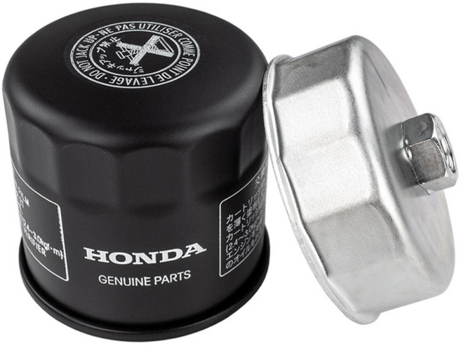 혼다 순정오일 오일 필터+필터렌치세트 15010MKR305, 1개