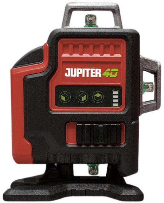 주피터 4D 레벨기 계양배터리호환 그린 레이저 16라인 수평기 JL4D-20KE 베어툴, 1개