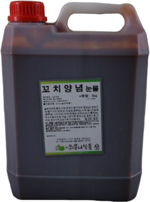 뫼루니식품 직화 닭꼬치양념 눈물맛 5KG 닭꼬치소스 꼬지소스, 1개